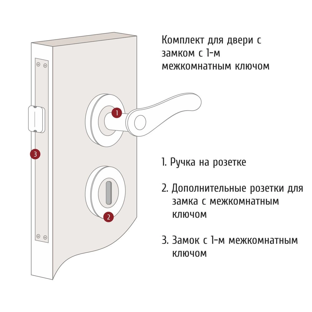 Дверная ручка Shamira 1065.G24+B Class купить в Москве по лучшей цене 13  664 р. 1065 G24 B