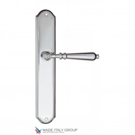 Дверная ручка на планке Fratelli Cattini NAPOLI PL02 CR защелка