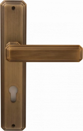 Дверная ручка на планке Temis mod.217 B03 Forme под цилиндр