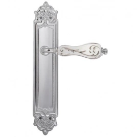 Дверная ручка на планке Flora 147P.280.F04 Fimet защелка
